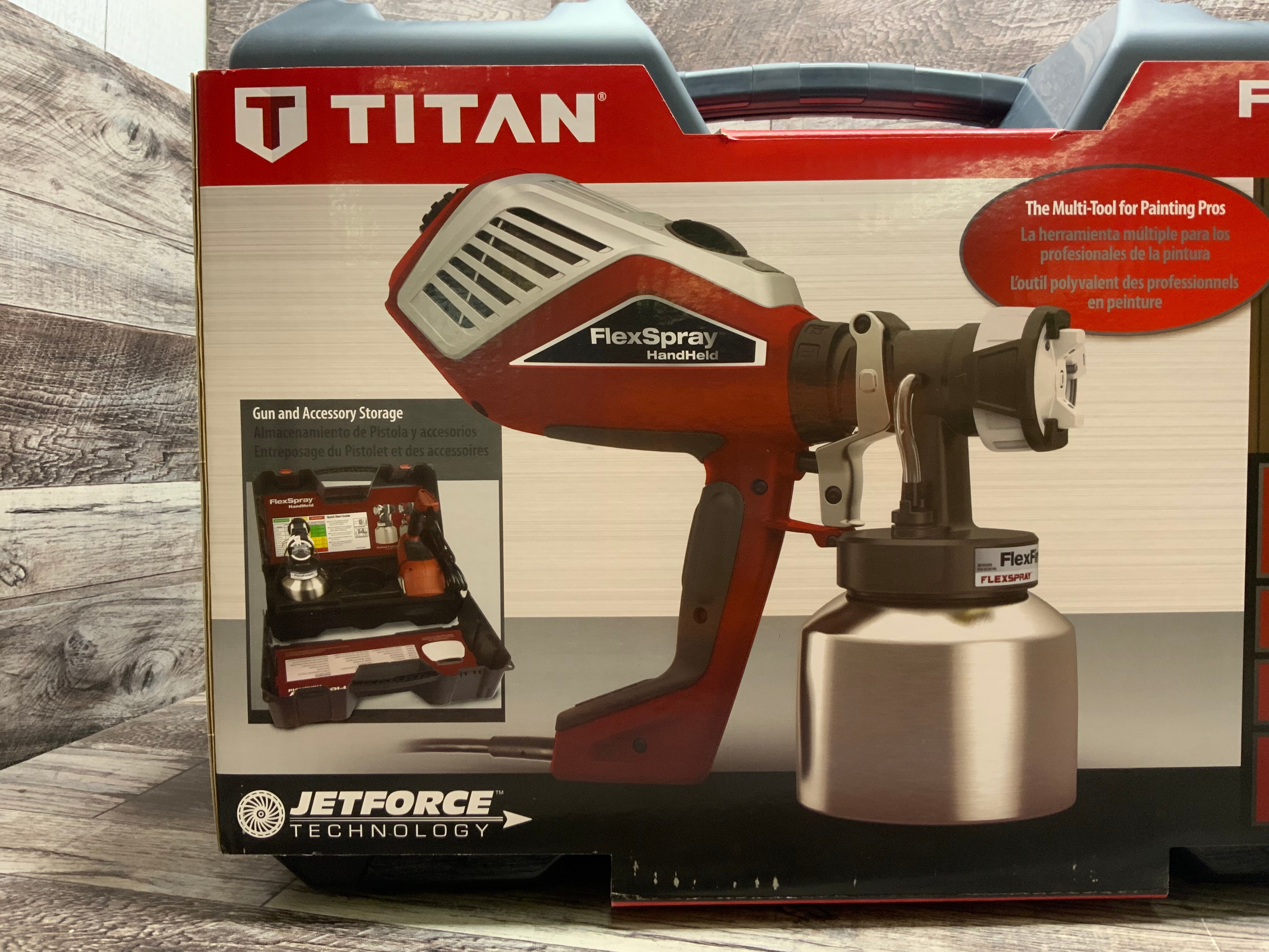 Titan Tool 0524093 FlexSpray Paint Sprayer **Box has damage** (8135670169838)